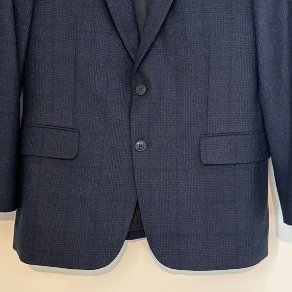 Blue Wool Blazer - Picture 6 of 12